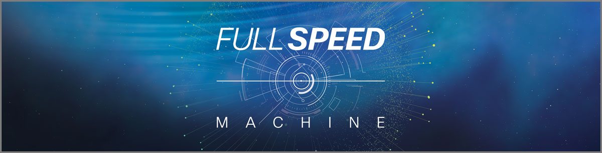 Full Speed Machine title screen graphic