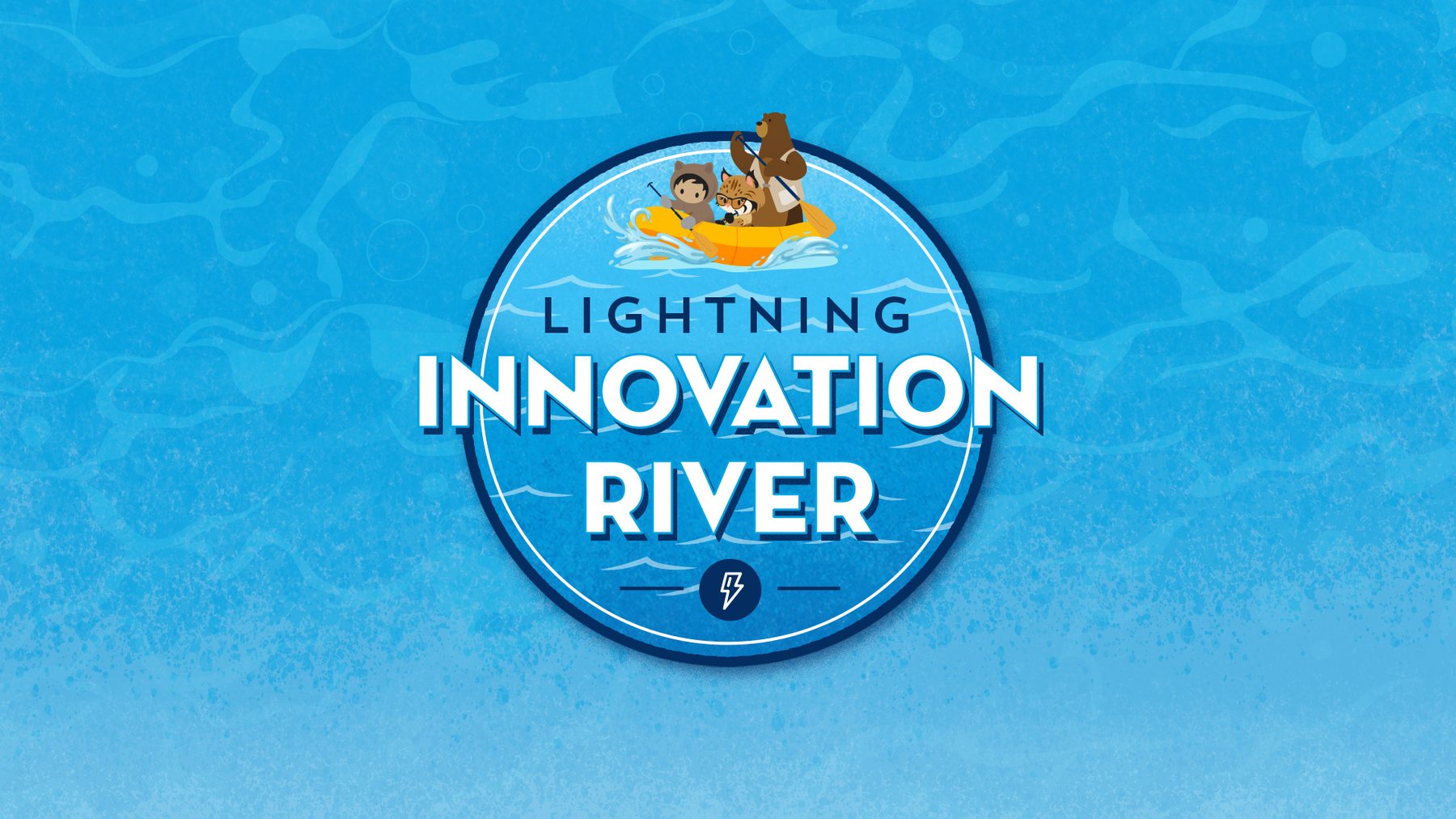 Partner campsite scene, logo variant L